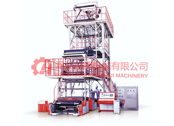 乐动网三层共挤牵引旋转膜泡内冷吹膜机