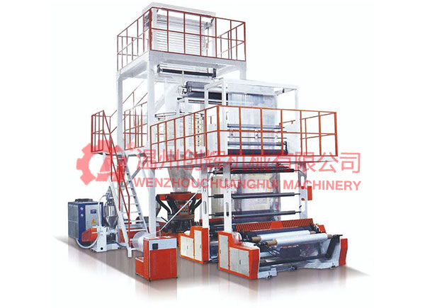 乐动网三层共挤旋转机头吹膜机组